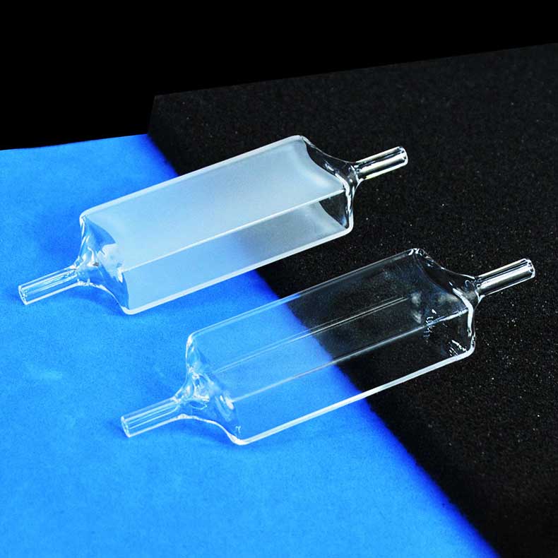 Flow-Cuvette-with-Quartz-Connectors,-10mm_20mm-Pathlength,-OCB01